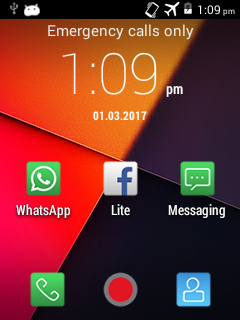 Home Screen