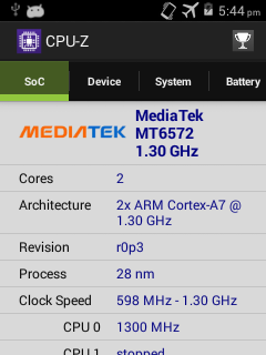 CPU-Z Screenshot