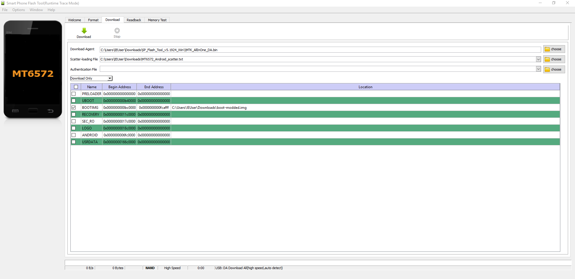 SP Flash Tool